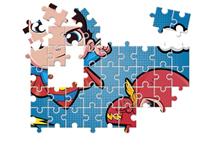 Clementoni legpuzzel super color 10in1 dc comics - thumbnail