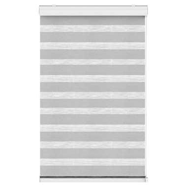 Fenstr duo-rolgordijn lichtgrijs - 180x240 cm - Leen Bakker