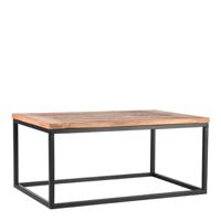 LABEL51 Salontafel Box - Rough - Mangohout - 100x65 cm - thumbnail