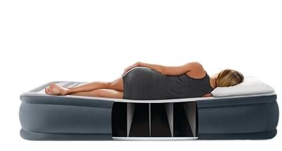 INTEX Comfort Pluche Verhoogd logeerbed - elektrisch 1 persoons 64412ND