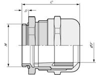 LAPP 53112780 Wartel M25 Messing Messing 25 stuk(s) - thumbnail