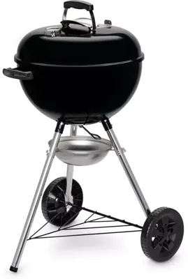 WEBER Original Kettle E-4710 houtskoolbarbecue - Verchroomd staal - Ø 47 cm WEBER Original Kettle E-4710 houtskoolbarbecue - Verchroomd staal - Ø 47 cm