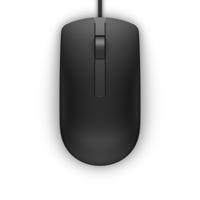 Dell MS116 Muis USB Optisch Zwart 3 Toetsen 1000 dpi - thumbnail