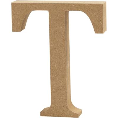 Creativ Company Letter t mdf 8cm, 1st.