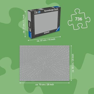 Ravensburger legpuzzel krypt black, 736st. - thumbnail