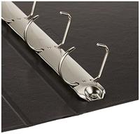 Esselte personaliseerbare ringmap, rug van 5,1 cm, 4 D-ringen van 30 mm, zwart - thumbnail