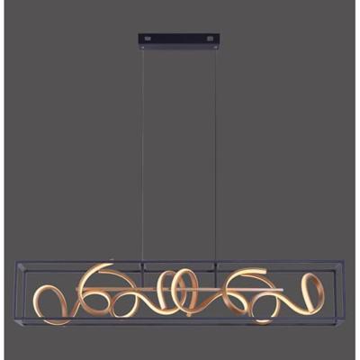 Paul Neuhaus Zwart gouden hanglampSelina - 2416-18