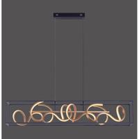 Paul Neuhaus Zwart gouden hanglampSelina - 2416-18 - thumbnail