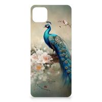 Case Anti-shock voor Samsung Galaxy A22 5G Vintage Pauwen - thumbnail