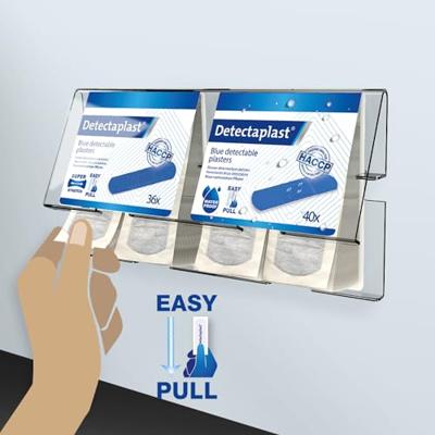 Detectaplast Tear & Wear Elastic Easy-Pull, ft 25 x 72 mm, 5 x 36 stuks
