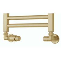 Radiator Zij-Aansluitset TVS Ventile 221 Goud - thumbnail
