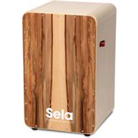 Sela SE 010 CaSela Pro Satin Nut cajon met switch - thumbnail