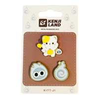 Kenji Driedelige set pins -KLAND KITT - JI - thumbnail