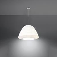 Schitterende witte Kroonluchter BELLA 60 - thumbnail