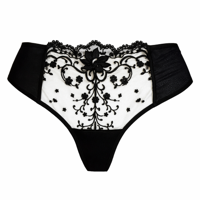 AMBRA ROMA Brazilian Slip Zwart - Elegant & Verleidelijk - thumbnail