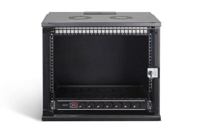 Digitus 19 network bundle, 9U cabinet and equipment, bl Zwart