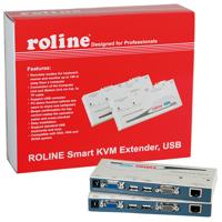 ROLINE Smart KVM extender via RJ45, VGA, USB - thumbnail