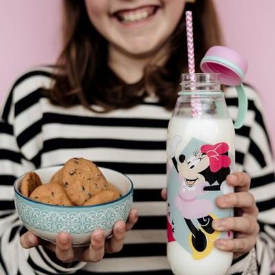 Waterfles Minnie Mouse CZ11359 460 ml Roze Siliconen Waterfles Minnie Mouse CZ11359 460 ml Roze Siliconen