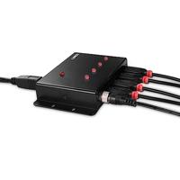 LINDY 443492 USB 3.2 Gen 1-hub 4 poorten Zwart - thumbnail