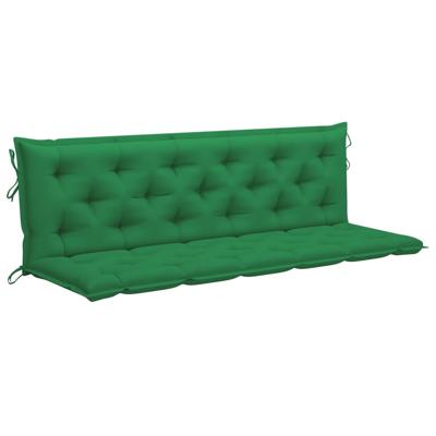 VidaXL Tuinbankkussen 180x(50+50)x7 cm oxford stof groen VidaXL Tuinbankkussen 180x(50+50)x7 cm oxford stof groen