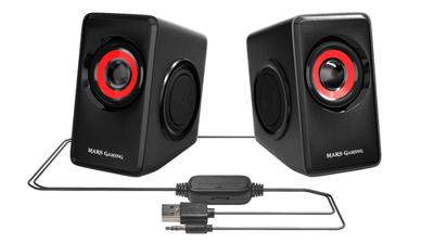 Gaming Speakers Mars Gaming MS1 Zwart Rood/Zwart 10 W Bluetooth luidspreker