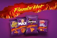 Cheetos crunchetos flamin' hot zak (12x 110gr) - thumbnail