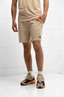 Off The Pitch Fullstop Sweatshorts Heren Beige - Maat S - Kleur: Sand | Soccerfanshop - thumbnail