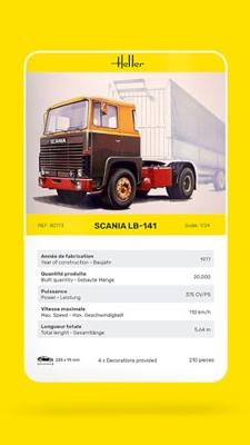 Heller 80773 Truck LB-141 Bouwpakket Schaal 1:24 Heller 80773 Truck LB-141 Bouwpakket Schaal 1:24