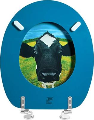 Cornat Wc-Bril Mdf-Gelakt Koe Bl - KSD529 Cornat Wc-Bril Mdf-Gelakt Koe Bl - KSD529