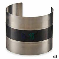 Wijnthermometer Kinvara Zwart Zilverkleurig Zilver Roestvrij staal (12 Stuks) - thumbnail