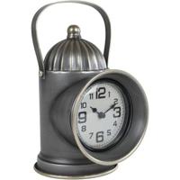 Klok Lantaarn 13.5x19x26.5 cm Messing/Metaal - thumbnail