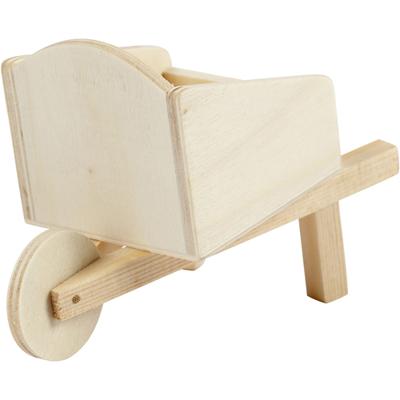 Creativ Company Houten mini kruiwagen - thumbnail