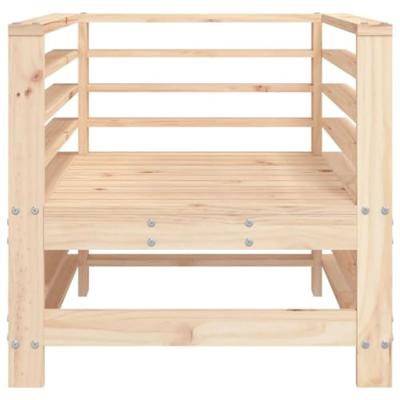 Tuinstoelen 2 st massief grenenhout