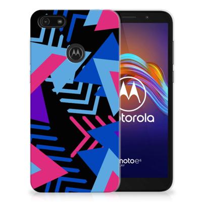 Motorola Moto E6 Play TPU Hoesje Funky Triangle
