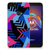 Motorola Moto E6 Play TPU Hoesje Funky Triangle - thumbnail