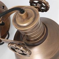 Steinhauer Wand leeslamp Sprocket industrieel 3357BR - thumbnail