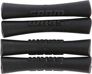 Sram kabeldeel frame beschermers 2x 4mm en 2x 5mm zwart