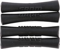 Sram kabeldeel frame beschermers 2x 4mm en 2x 5mm zwart - thumbnail