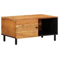 Salontafel 80x50x40 cm massief acaciahout - thumbnail