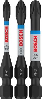Bosch Accessoires Impact Control Bit PH1/2/3 50 mm - 2608522491 Bosch Accessoires Impact Control Bit PH1/2/3 50 mm - 2608522491