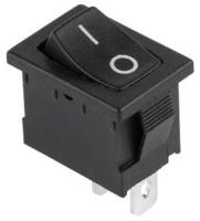 Enzo Wipschakelaar 1p aan-uit klein zwart 7430710 - thumbnail