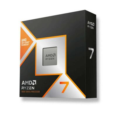 AMD ryzen 7 9800x3d, 4,7 ghz (5,2 ghz turbo boost) socket am5 processor (unlocked, boxed)