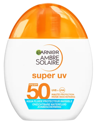 Garnier Ambre Solaire Super UV SPF50 Fluide Garnier Ambre Solaire Super UV SPF50 Fluide