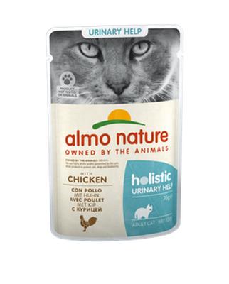 Almo Nature Urinary Help met kip natvoer kat (70 g) 60 x 70 g