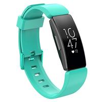 Fitbit Inspire 1 / HR / Ace 2 siliconen bandje met gesp - Maat: Large - turquoise - thumbnail