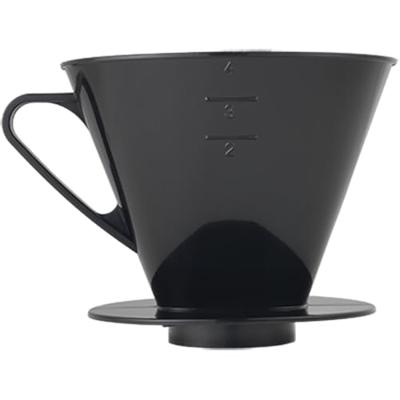 Metaltex Koffiefilterhouder nr 4 zwart
