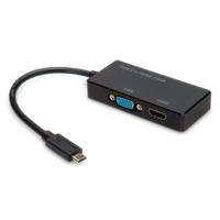 VALUE Beeldschermadapter USB Type C - VGA / HDMI - thumbnail