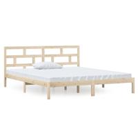Bedframe massief hout 135x190 cm - thumbnail