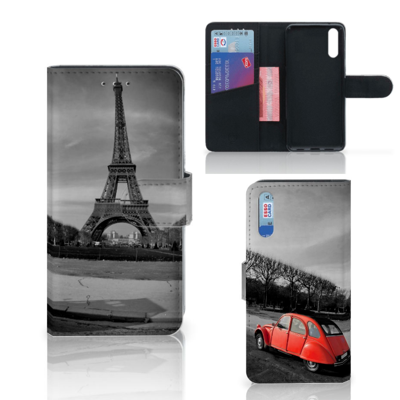 Huawei P20 Flip Cover Eiffeltoren Huawei P20 Flip Cover Eiffeltoren