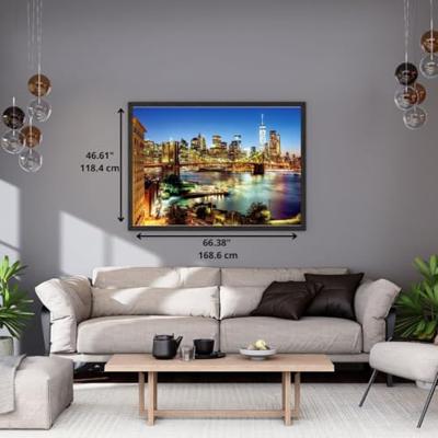 Clementoni puzzel brooklyn bridge lights, 6000st.